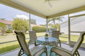 Lanai and Golf Cart The Villages Vacation Rental!